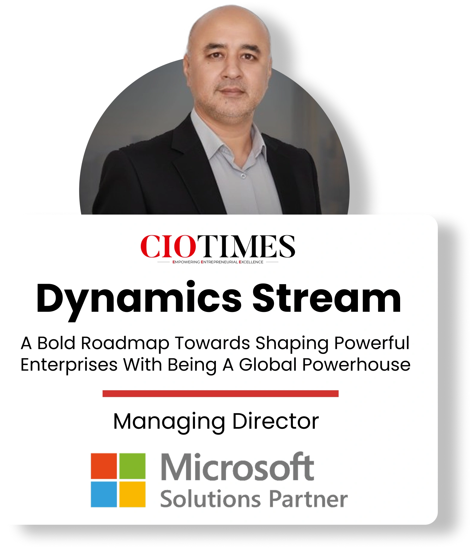 CIOTIMES Dynamics Stream Managing Director Award